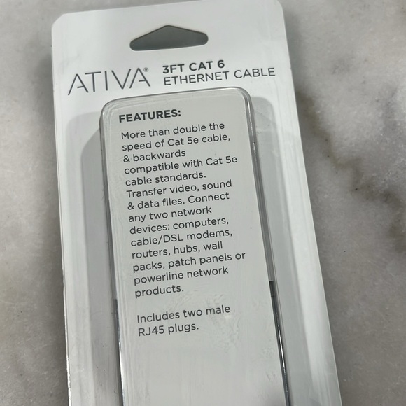 3Ft CAT6 Ethernet Cable NIB - Picture 4 of 4